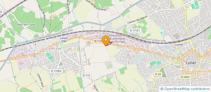 localisation de l'entreprise L'APOCALYPSE  LUNEL