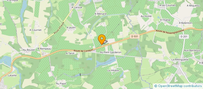 localisation de l'entreprise L APOCALYPSE  EAUZE