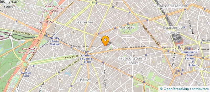 localisation de l'entreprise L'APOGEE COURCHEVEL  PARIS