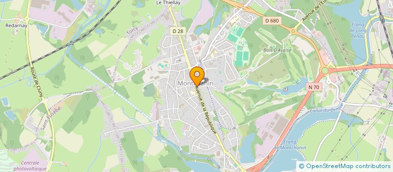 localisation de l'entreprise L APOLLINE  MONTCHANIN