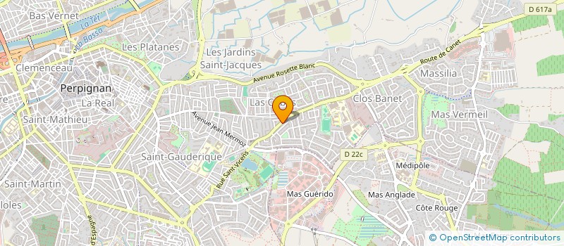localisation de l'entreprise L'APOTHICAIRE  PERPIGNAN
