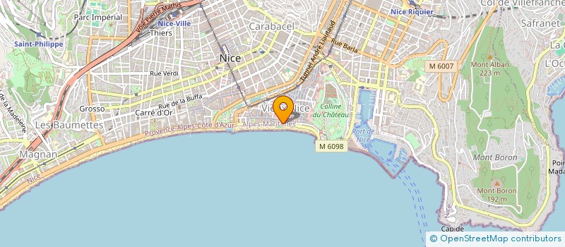 localisation de l'entreprise L'APPART à NICE