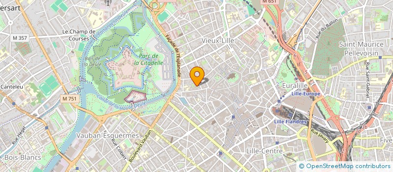 localisation de l'entreprise L'APPART  LILLE