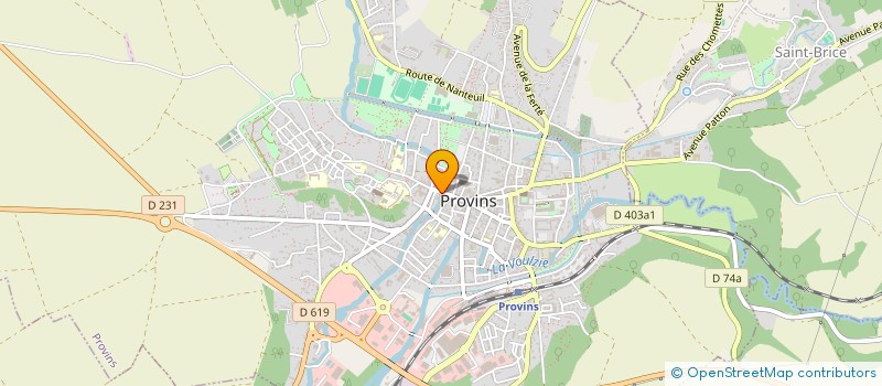 localisation de l'entreprise L' APPART à PROVINS