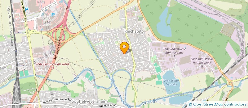 localisation de l'entreprise L'APPART  REICHSTETT