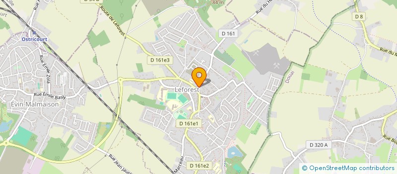 localisation de l'entreprise L'APPART à LEFOREST