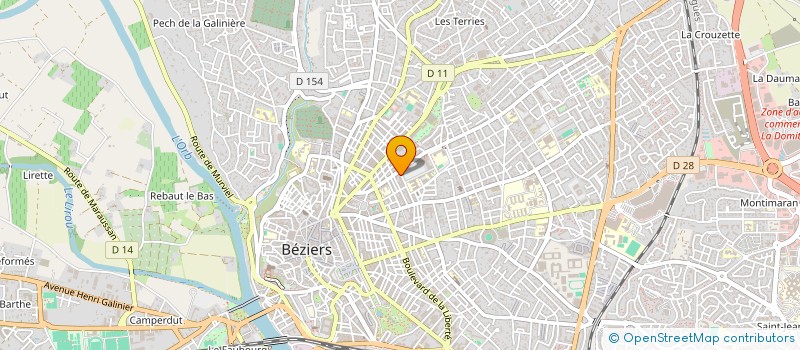 localisation de l'entreprise L'APPART  BEZIERS