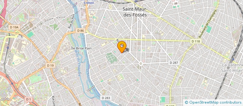 localisation de l'entreprise L'APPART BY G.D SARL  SAINT-MAUR-DES-FOSSES