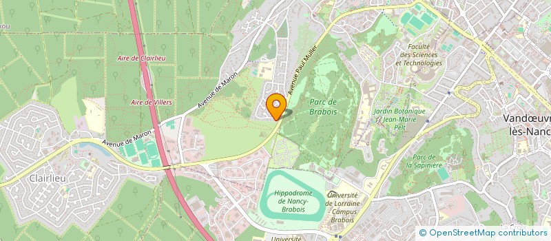 localisation de l'entreprise L'APPART ELLE ET LUI  VILLERS-LES-NANCY