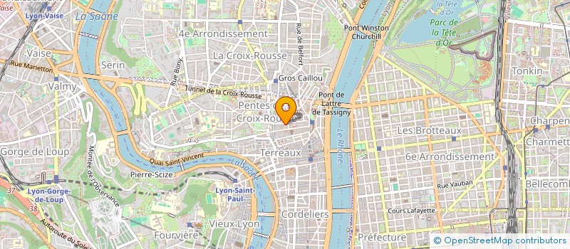 localisation de l'entreprise L'APPARTAGE à LYON