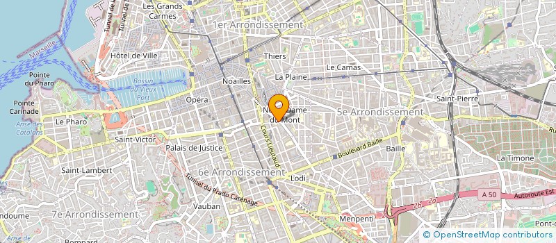 localisation de l'entreprise L'APPARTE à MARSEILLE