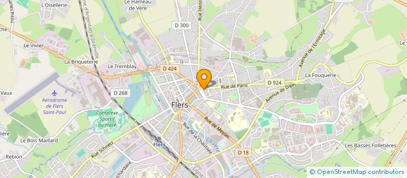 localisation de l'entreprise L'APPAT A PIZZAS à FLERS
