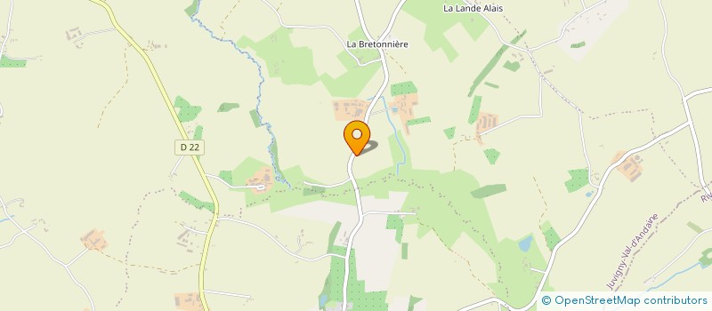 localisation de l'entreprise L'APPEL AU BOIS NORMAND à JUVIGNY VAL D'ANDAINE