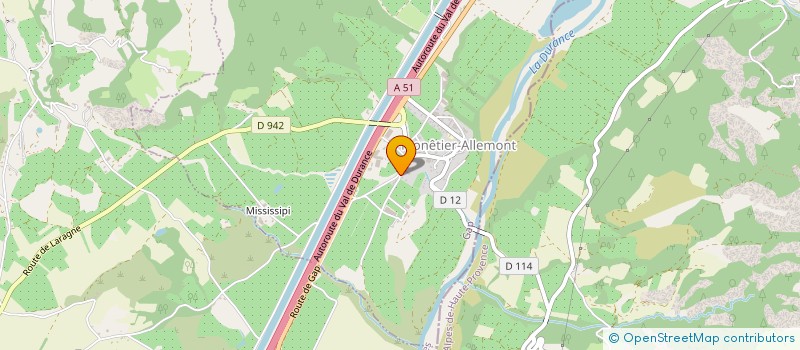 localisation de l'entreprise L'APPEL DE LA FORET à CLARET