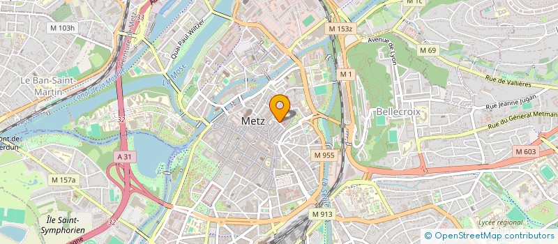 localisation de l'entreprise L'APPEL DE LA FORET  METZ