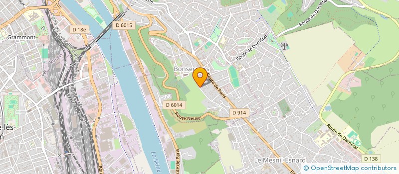 localisation de l'entreprise L'APPEL DE LA MONTAGNE  BONSECOURS