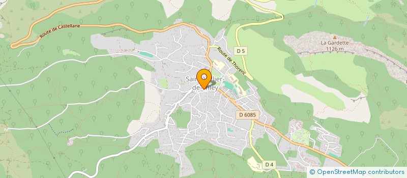 localisation de l'entreprise L'APPEL DES CIMES PAR JEANPAK  SAINT-VALLIER-DE-THIEY