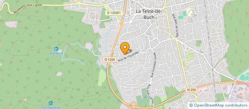 localisation de l'entreprise L'APPEL DES MOTS à LA TESTE-DE-BUCH