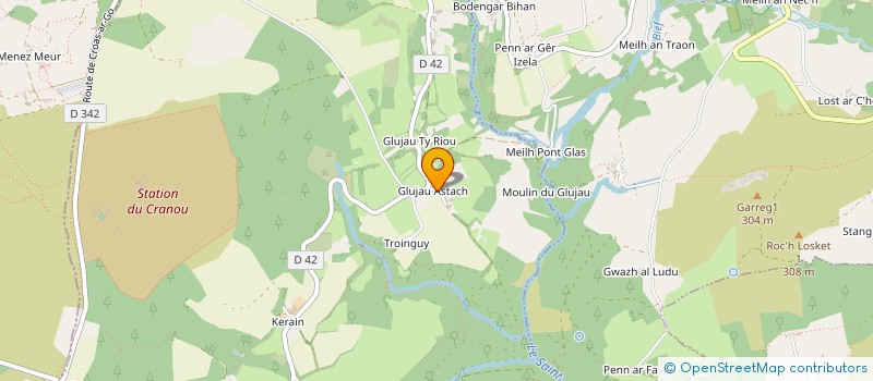 localisation de l'entreprise L'APPEL DU LARGE  LOPEREC