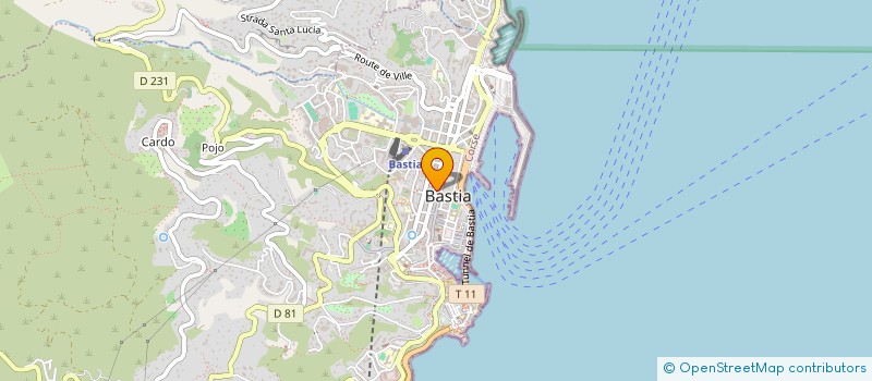 localisation de l'entreprise L'APPIATTU à BASTIA