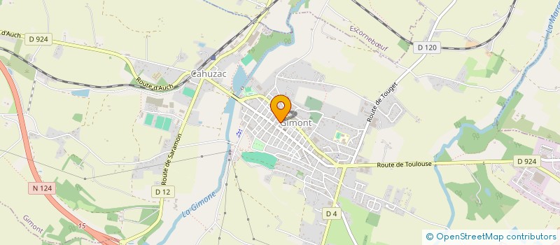 localisation de l'entreprise L APPRE T  GIMONT