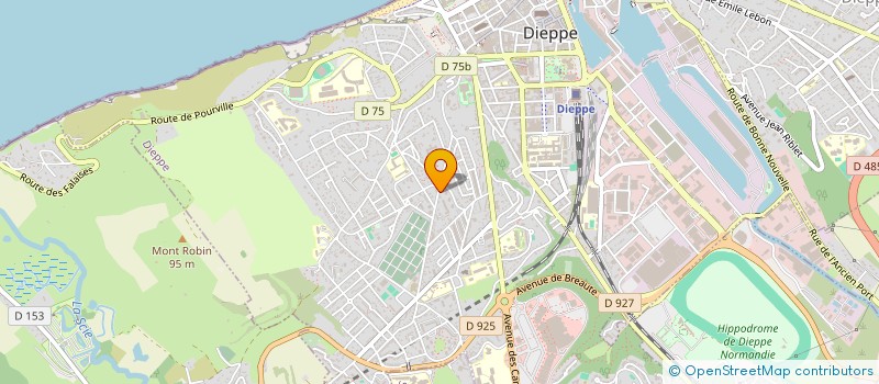 localisation de l'entreprise L'APPRENTISSAGE POUR TOUS à DIEPPE