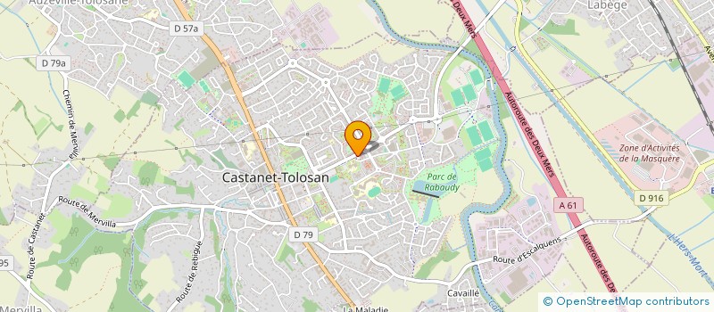 localisation de l'entreprise L'APPRT VERT à CASTANET-TOLOSAN