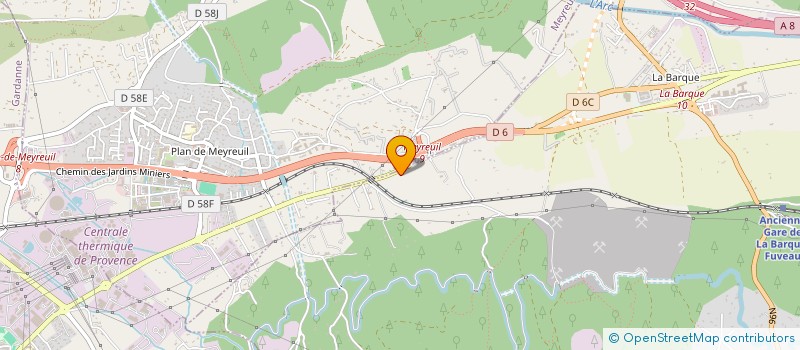 localisation de l'entreprise L'APRES  FUVEAU