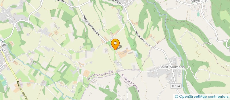 localisation de l'entreprise L'APRES FETE  CHATUZANGE-LE-GOUBET