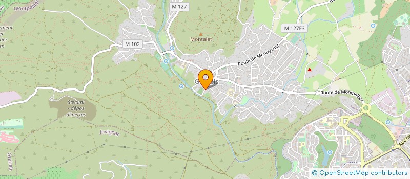 localisation de l'entreprise L APRES SKI  GRABELS