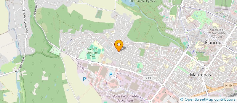 localisation de l'entreprise L AQUAFFURE  MAUREPAS