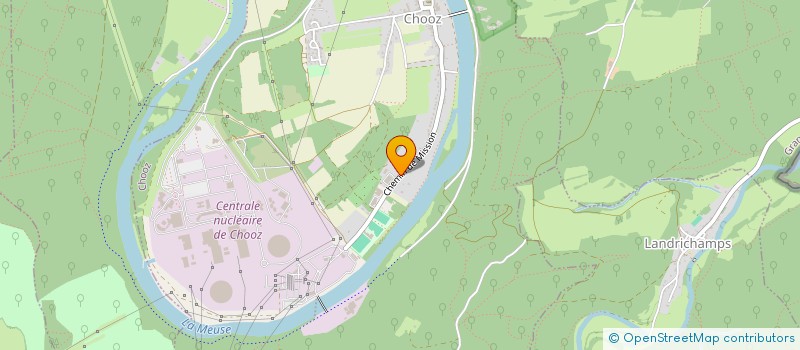 localisation de l'entreprise L'AQUANAUTE CLUB DE CHOOZ  CHOOZ