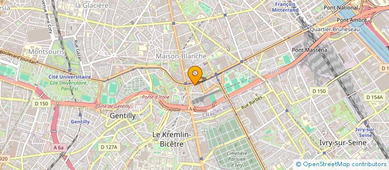 localisation de l'entreprise L'AQUAPOLY à PARIS