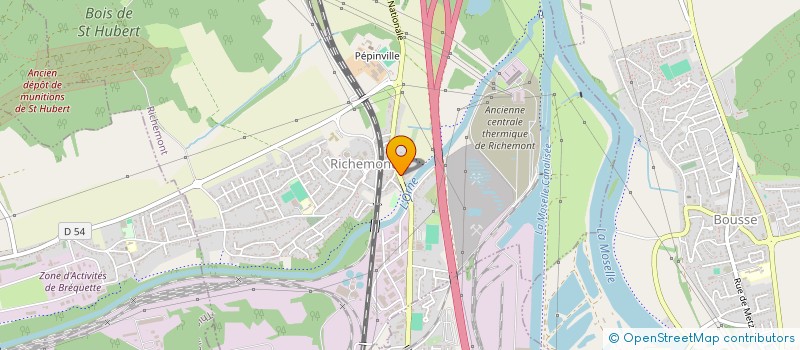 localisation de l'entreprise L'AQUARIUM  CUVRY