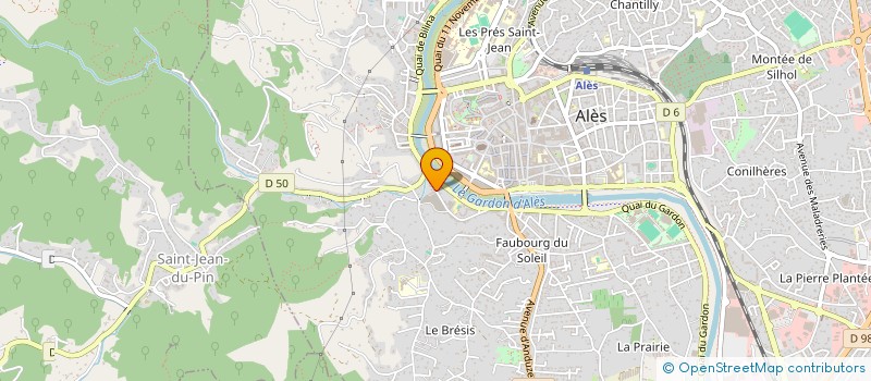 localisation de l'entreprise L'AQUARIUM A CHANSONS  ALES