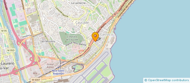 localisation de l'entreprise L'AQUARIUM CHICHA  NICE