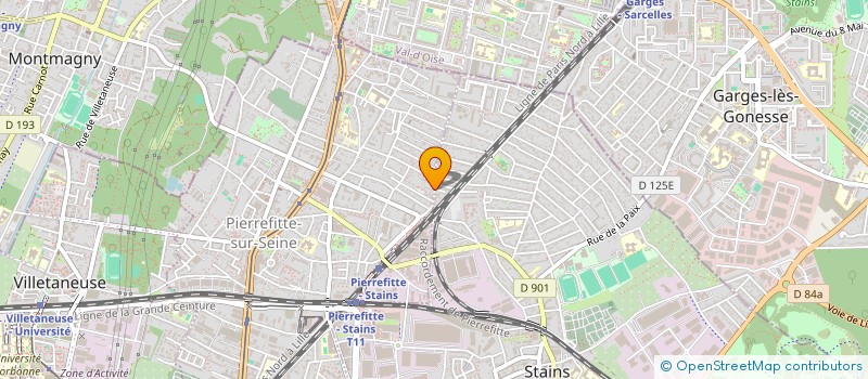 localisation de l'entreprise L'AQUARIUM SARL à PIERREFITTE-SUR-SEINE
