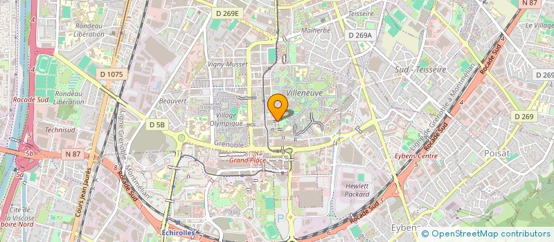 localisation de l'entreprise L AQUEDUC à GRENOBLE