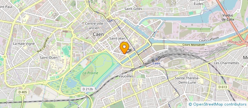 localisation de l'entreprise L'AQUEERIUM à CAEN