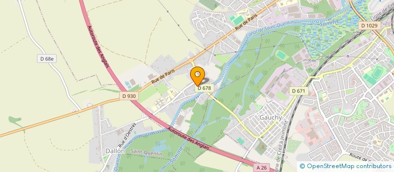localisation de l'entreprise L'AR'AISNE DES JEUX à SAINT-QUENTIN