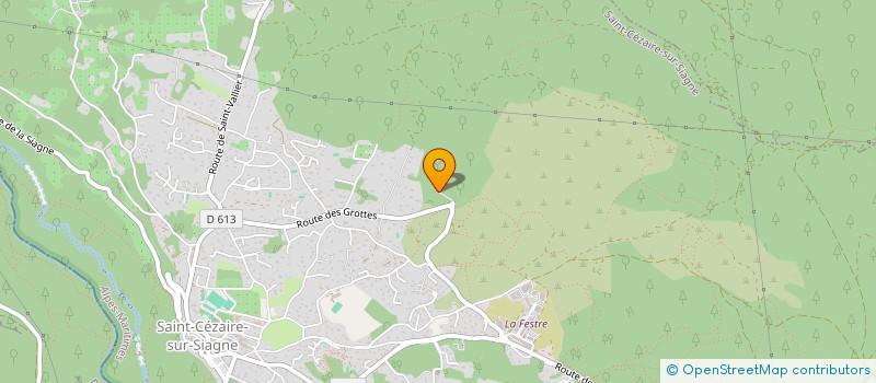 localisation de l'entreprise L'ARAGONITE à SAINT-CEZAIRE-SUR-SIAGNE