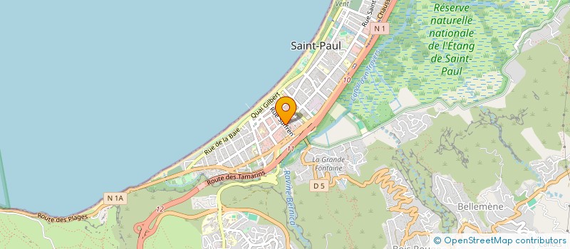 localisation de l'entreprise L'ARAIGNEE à SAINT-PAUL
