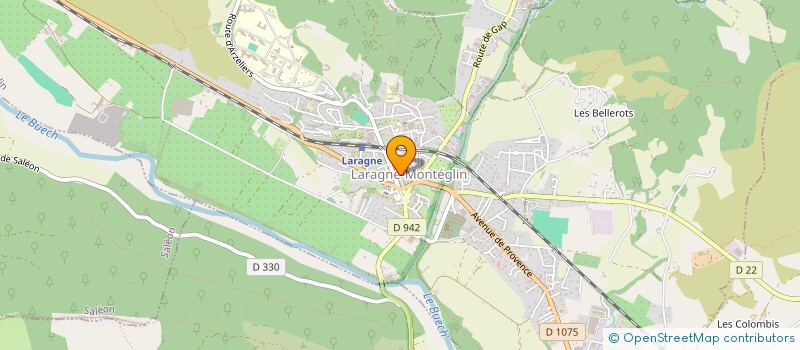 localisation de l'entreprise L'ARAIGNEE GOURMANDE  LARAGNE-MONTEGLIN