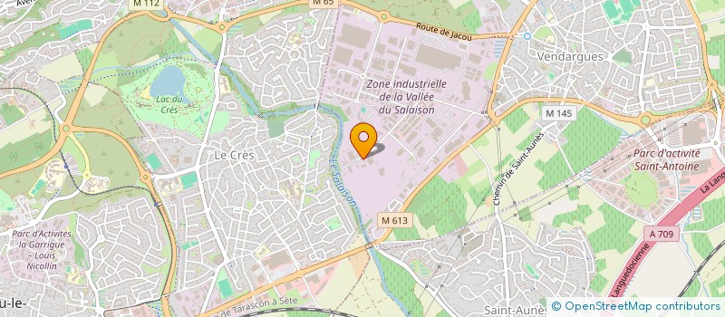 localisation de l'entreprise L'ARAMEENNE à VENDARGUES