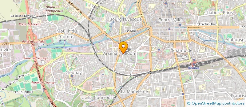 localisation de l'entreprise L'ARARE à RENNES