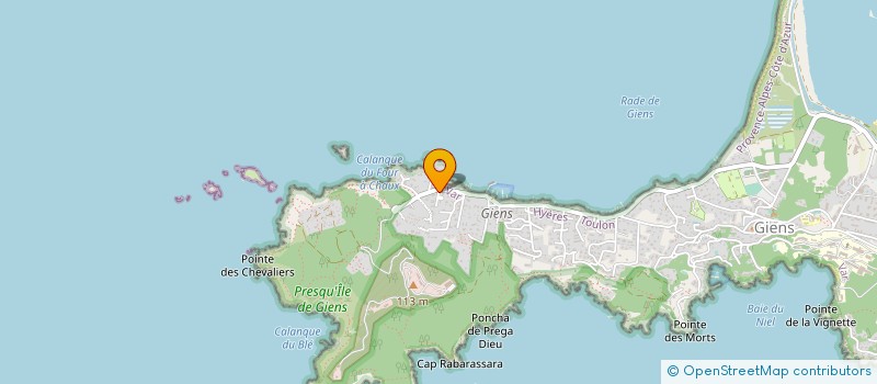localisation de l'entreprise L'ARBA JETS LOCATION à HYERES