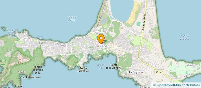 localisation de l'entreprise L'ARBANENCO à HYERES