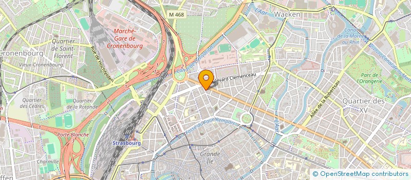 localisation de l'entreprise L'ARBARON  STRASBOURG