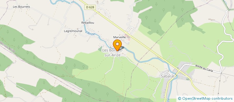 localisation de l'entreprise L'ARBASSONGE à LES BORDES-SUR-ARIZE