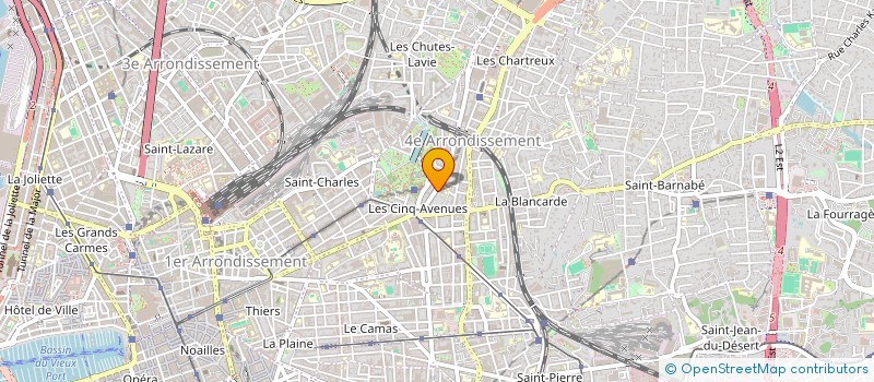 localisation de l'entreprise L'ARBOLATOIRE à MARSEILLE